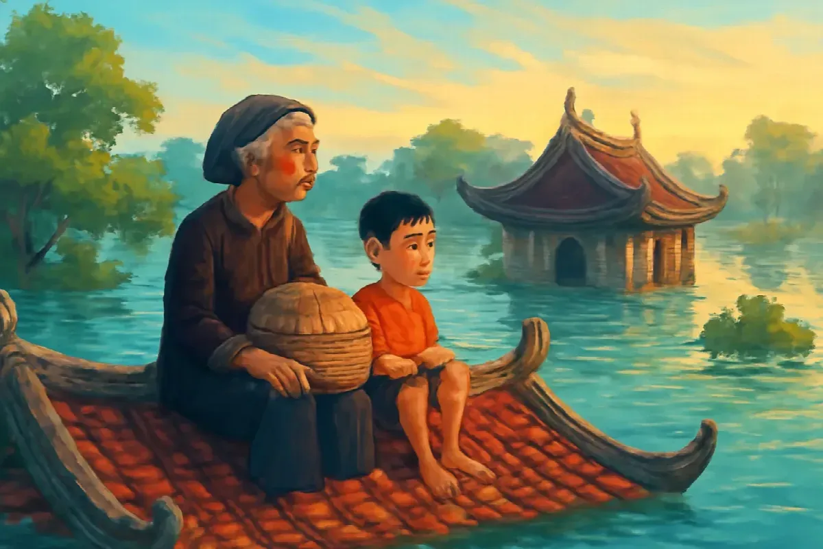 Mụ Ba Cẩm sống ở chú thích cuối trang