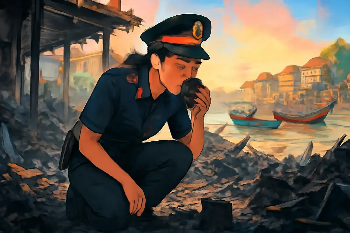 Mùi dầu trẩu ở tiệm Cung Ký