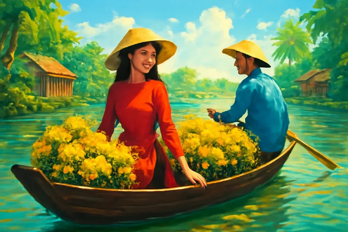 Mười một mùa hoa ở Tân Quy Đông