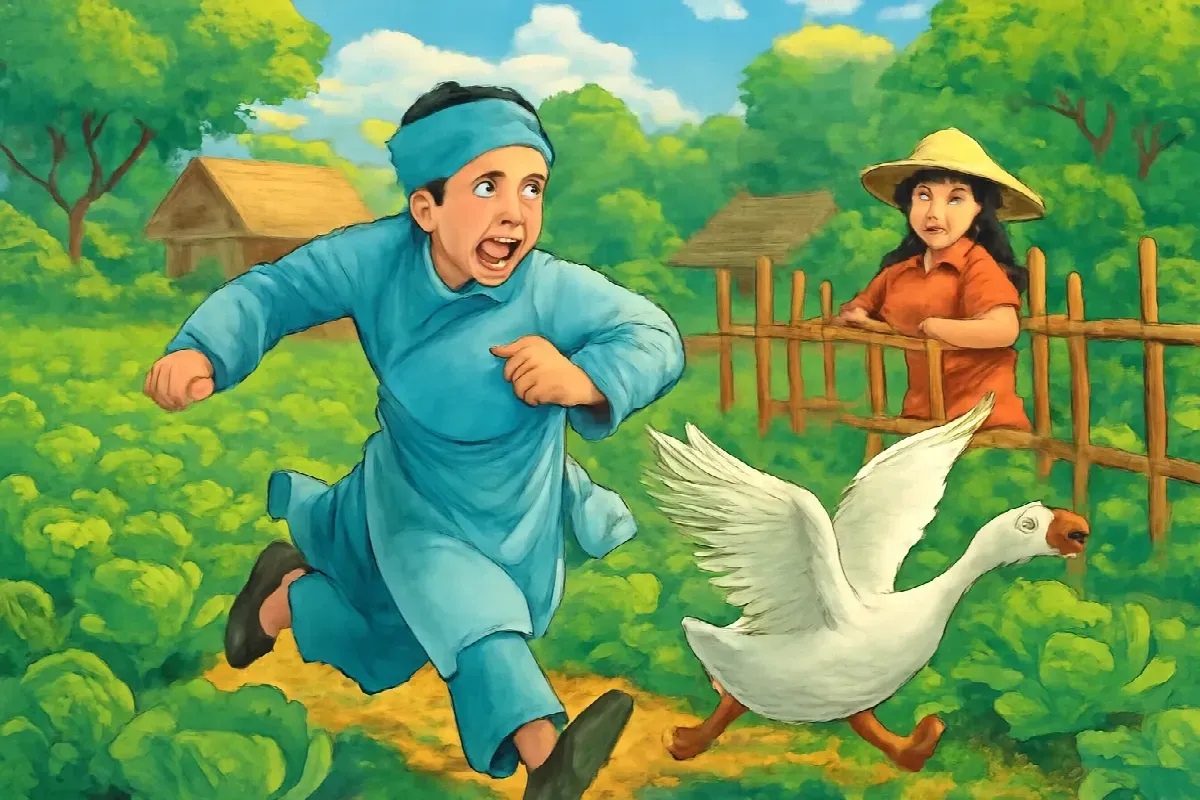Năm lá đơn kiện con ngỗng Ông Cả