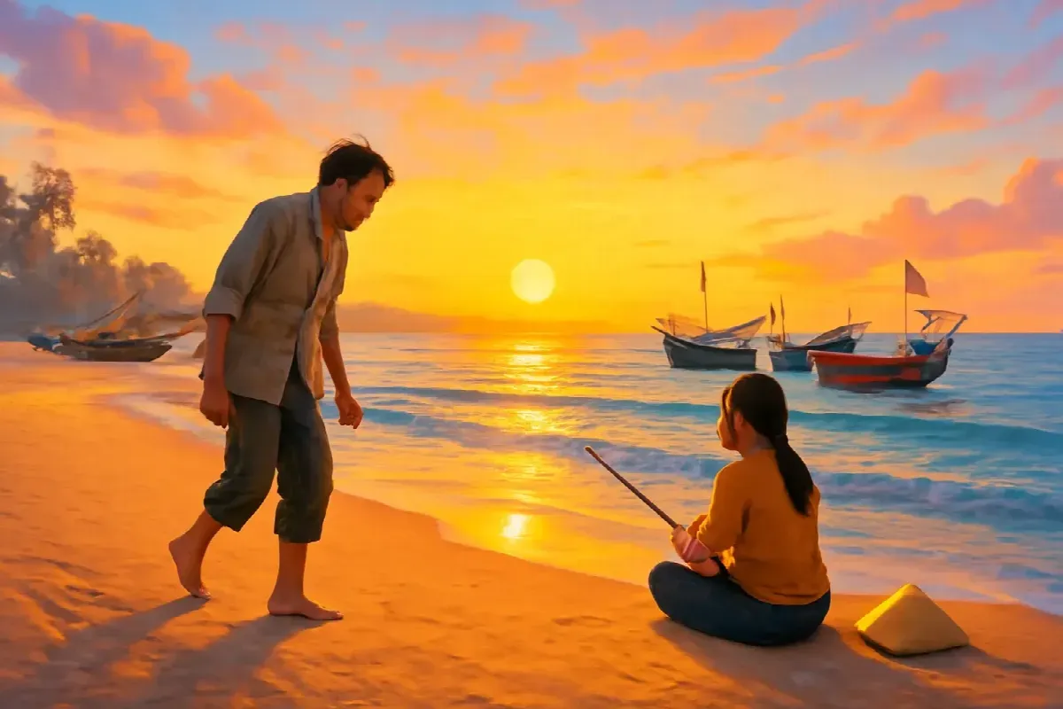 Người vợ tập đi cho chủ tịch
