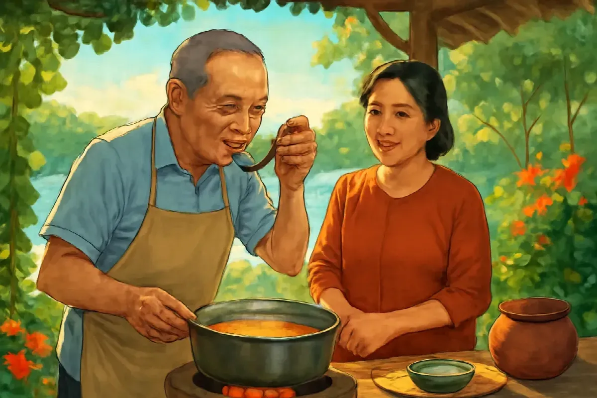 Nhạt hơn một chút