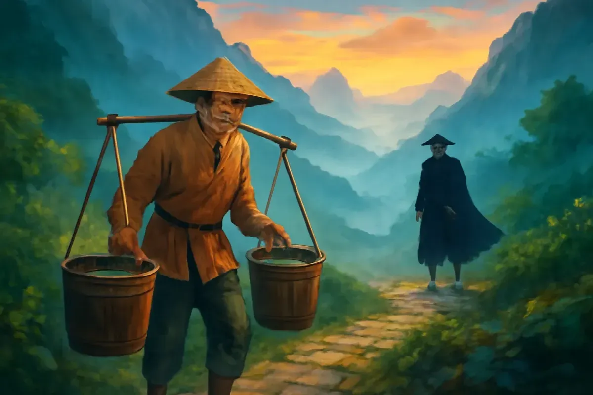 Nhát kiếm của ông già gánh nước