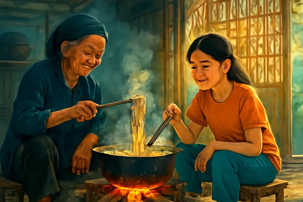 Nhật ký bếp củi của Sim