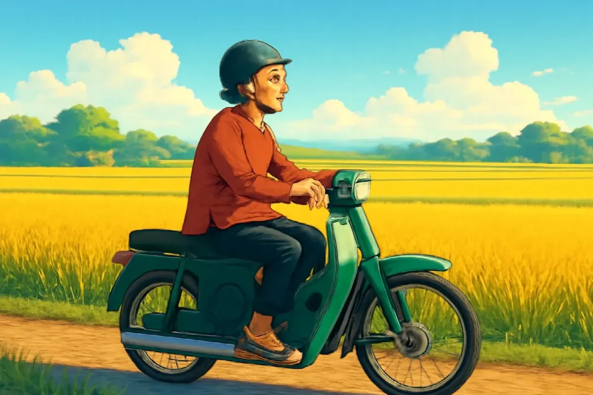 Nhìn xa, đừng nhìn bánh