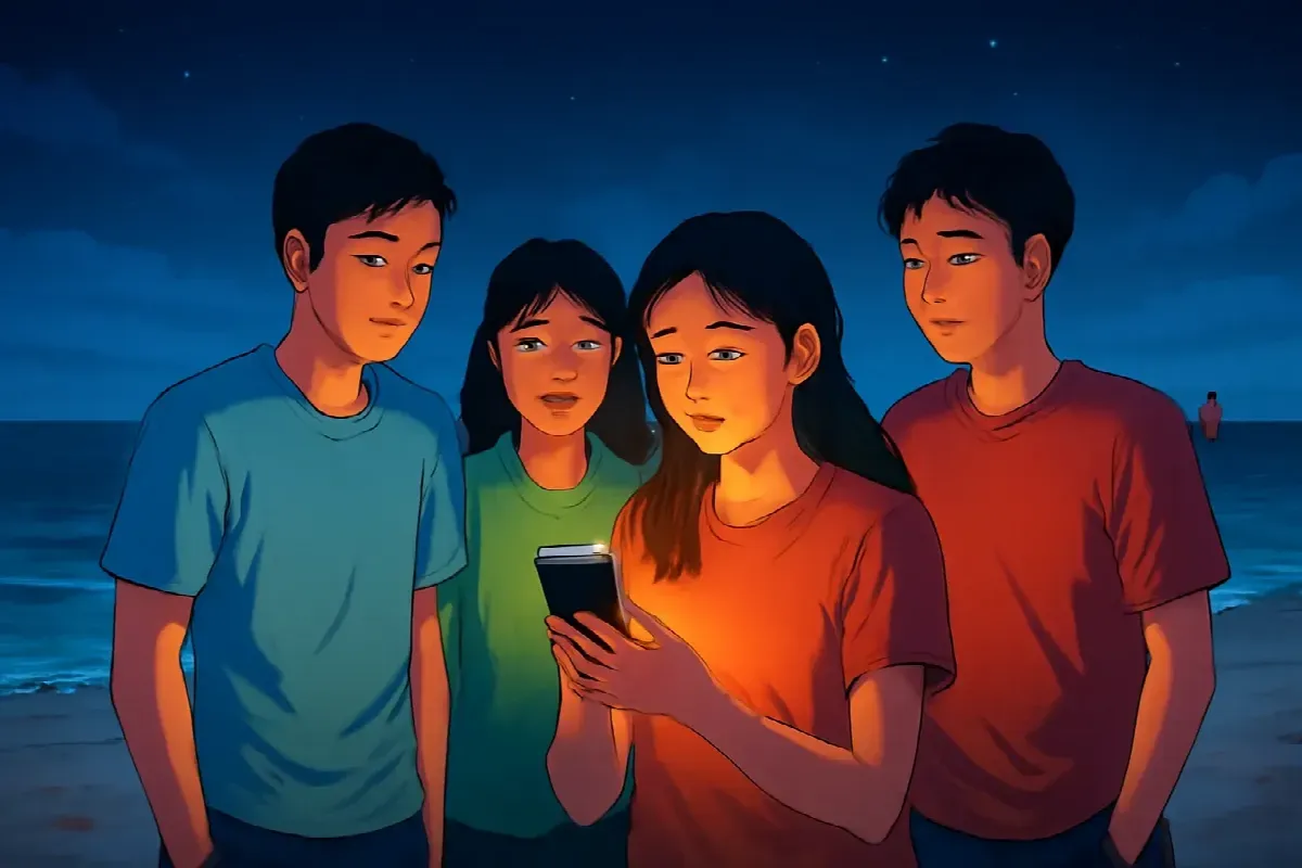 Nhóm chat lớp 12A3 có thành viên mới