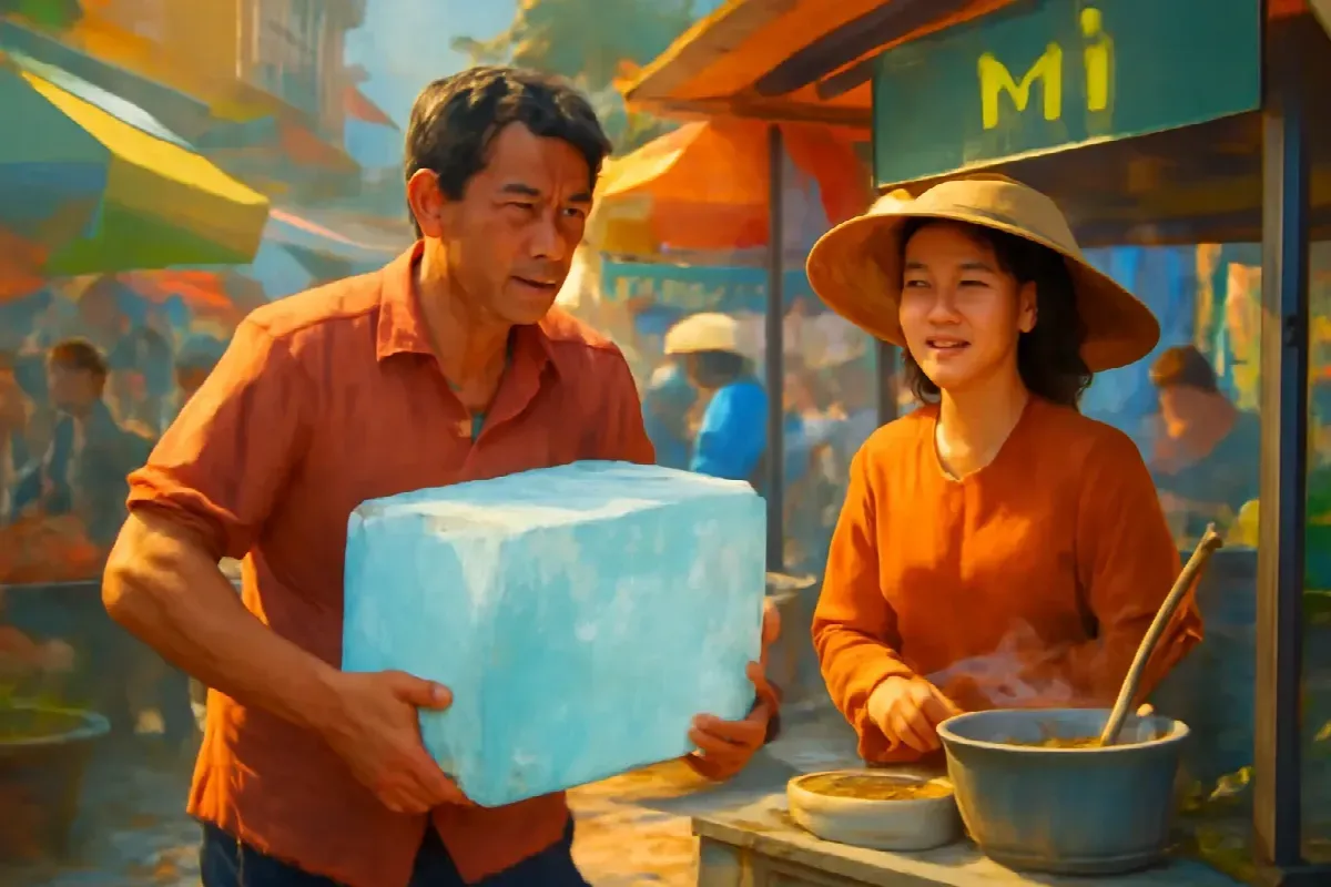 Ông bồ giả của chị bán bún sứa chợ Xóm Mới