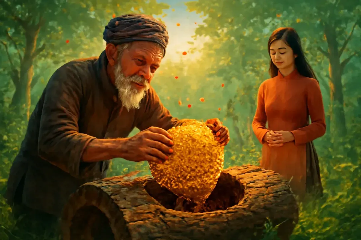 Ong chỉ đốt cái run tay