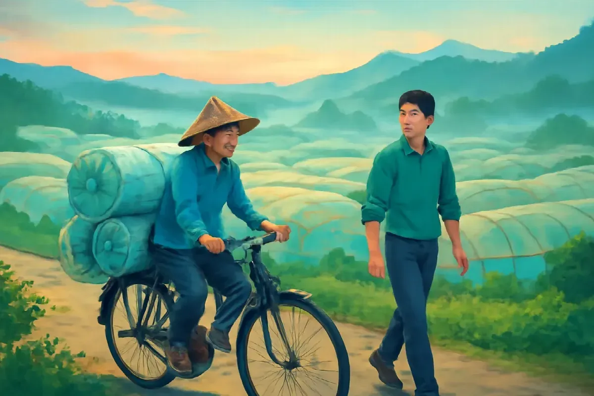 Ông Chín ve chai ở Thái Phiên