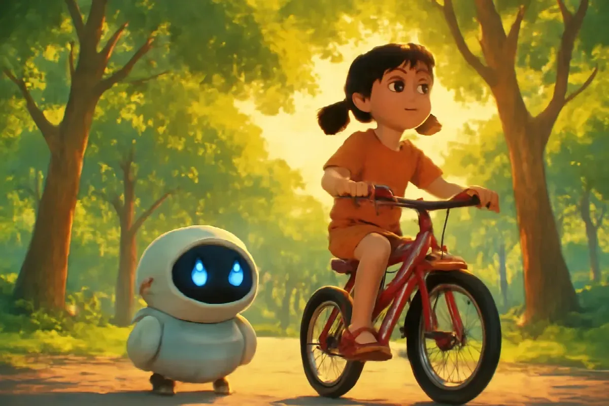 Rô-bốt Bíp ở công viên Tao Đàn