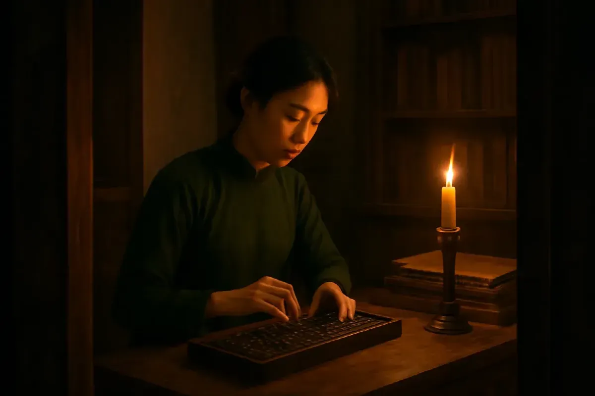 Sổ sách phủ Thị lang