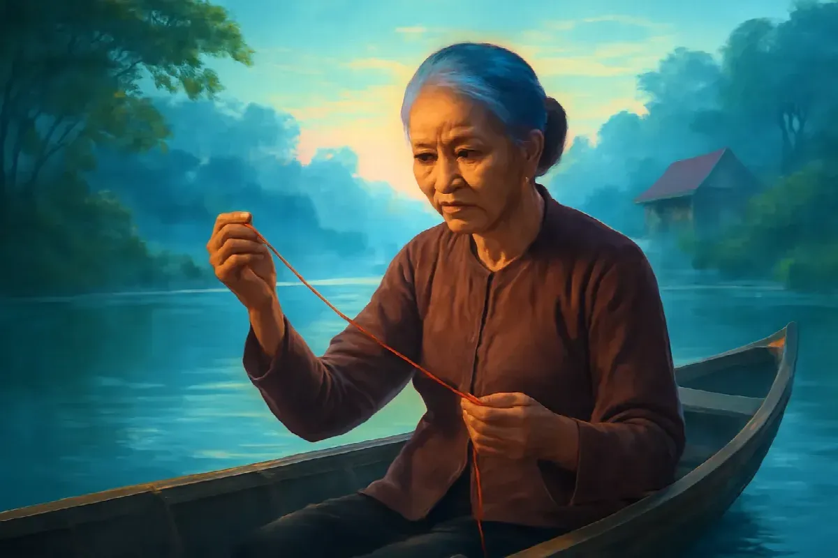 Sợi chỉ đỏ của bà mụ Chín Ve