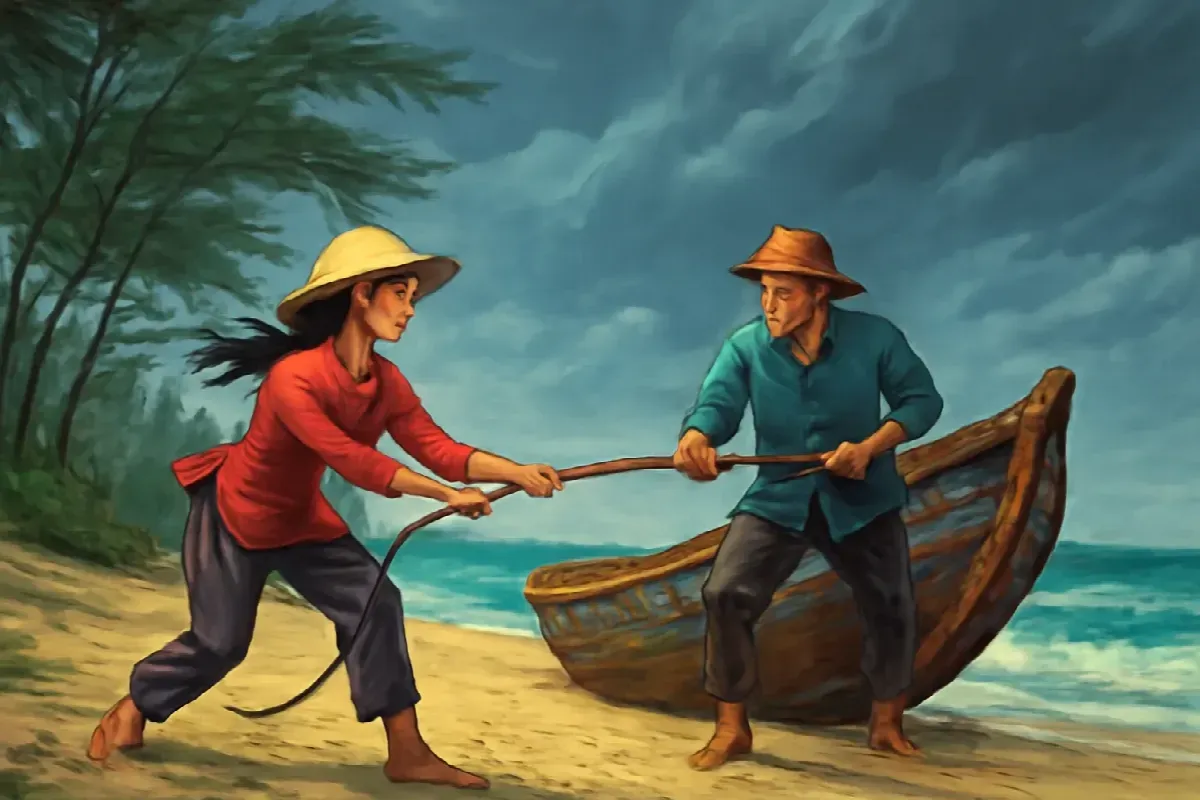 Sợi dây dù xanh đêm bão Xangsane