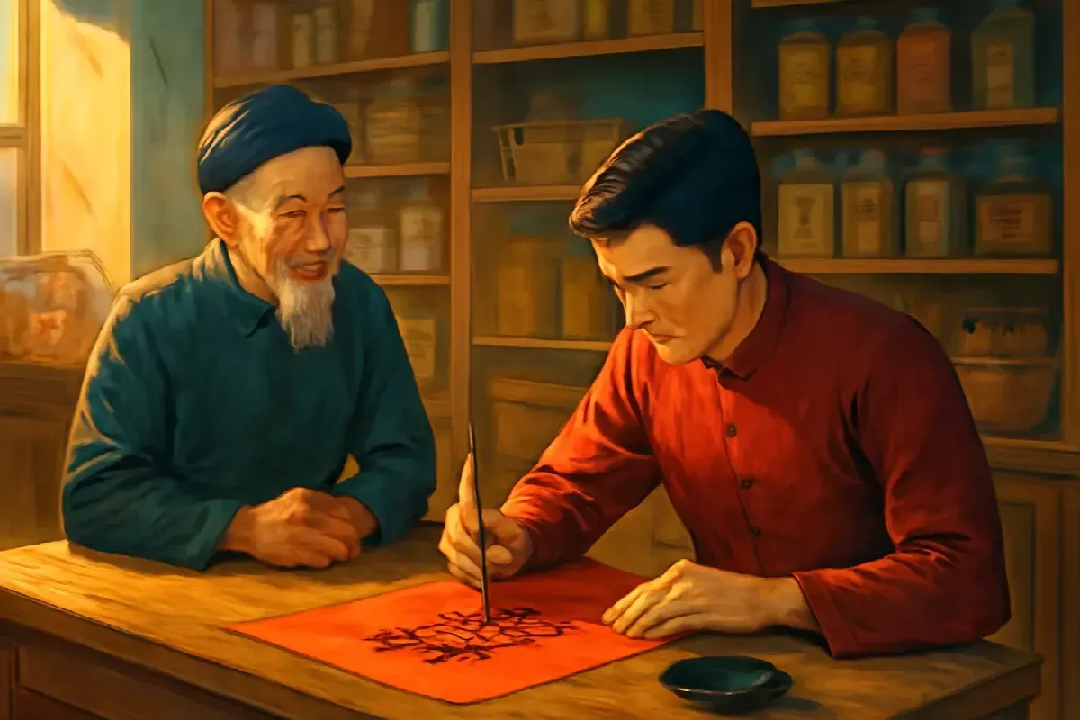 Tám mươi bảy tờ chữ Hỷ ở phố thuốc Bắc