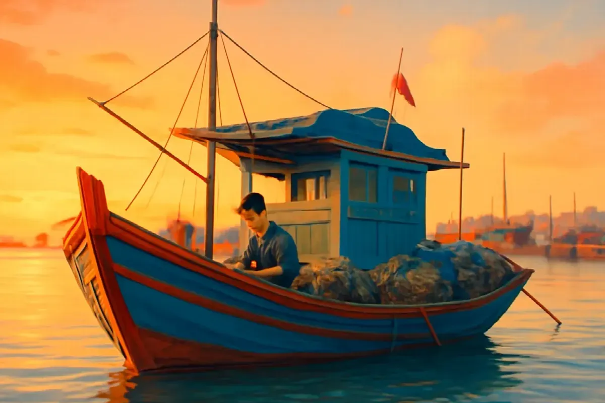 Tám tiếng im lặng của chiếc tàu cá