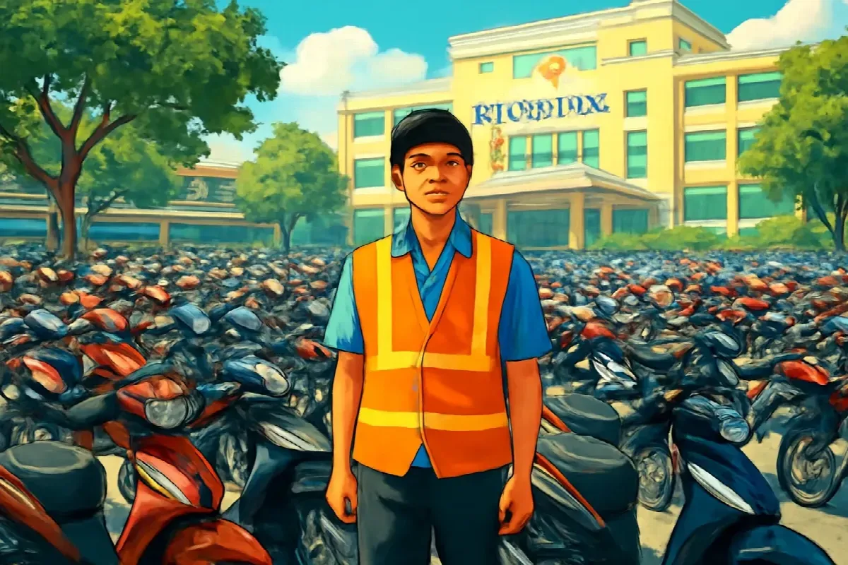 Thằng giữ xe nhớ hai nghìn biển số