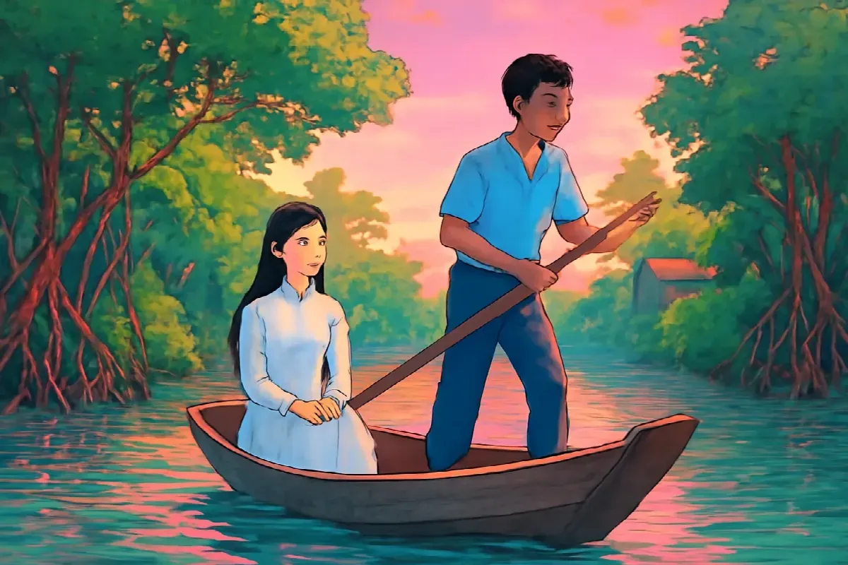 Tiền đò gấp tam giác trước ngày thông cầu
