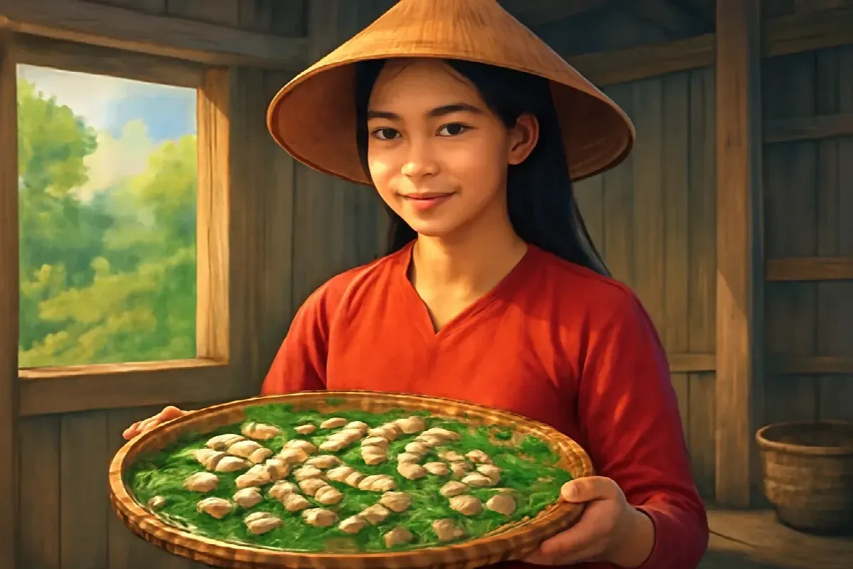 Tiếng tằm ăn lá nghe như mưa