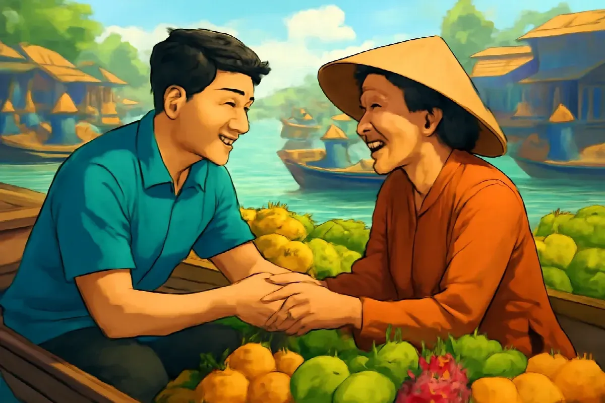Tờ kết quả chín mươi chín phẩy chín ở Cái Răng